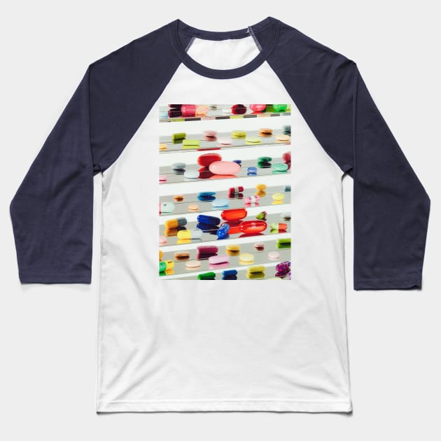 Pharmacy Photo Baseball T-Shirt by Ideacircus